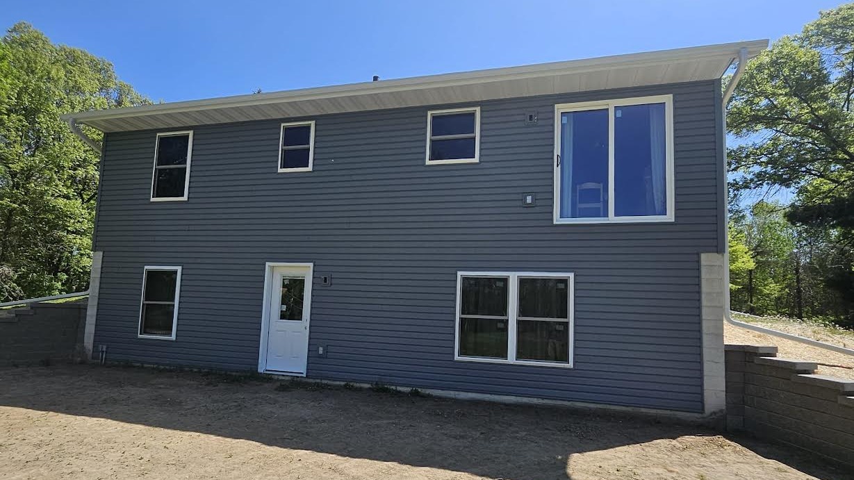 Photo of completed new windows at a Forest Lake, MN home.