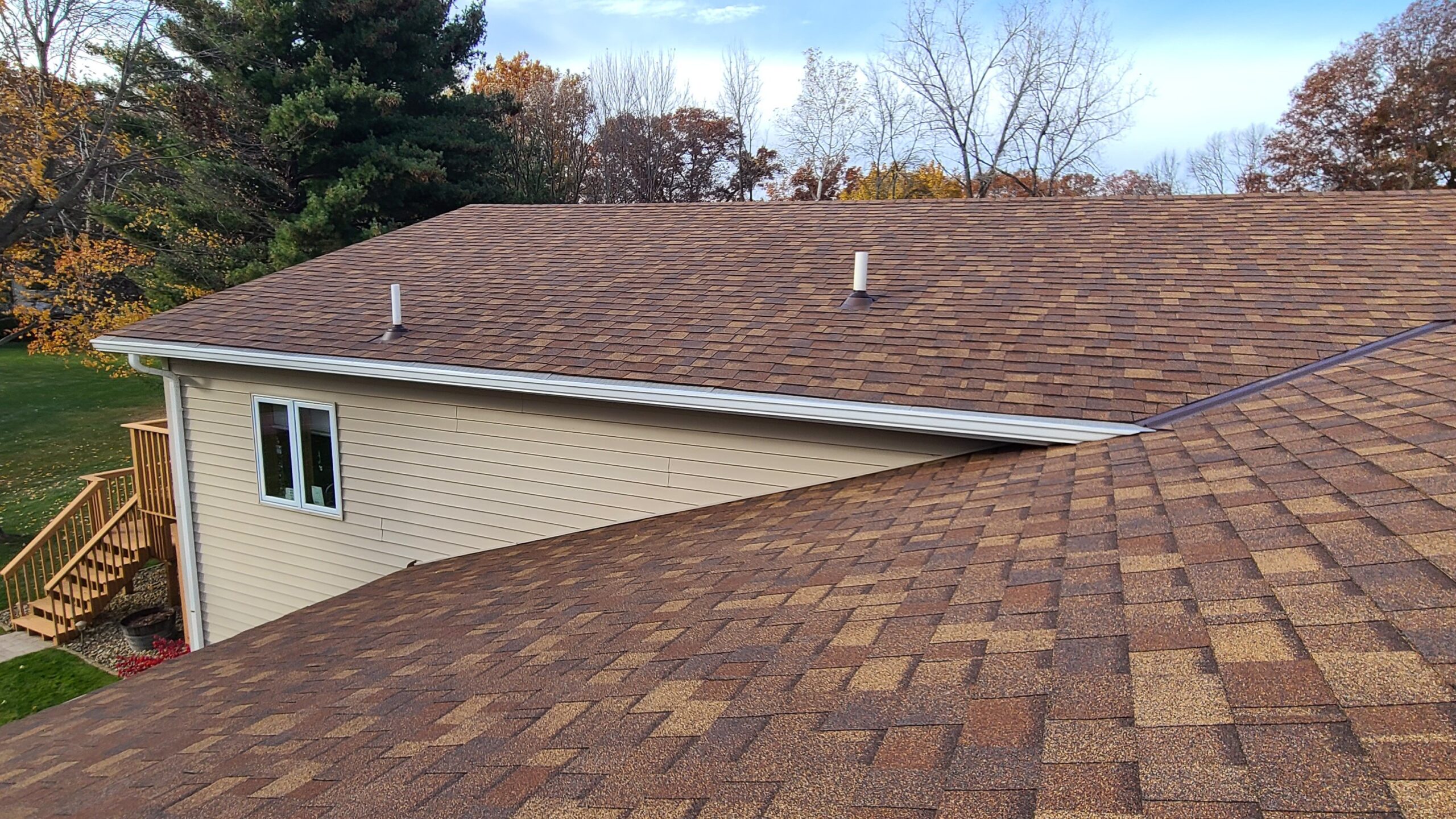 Photo of completed new windows at a Forest Lake, MN home.